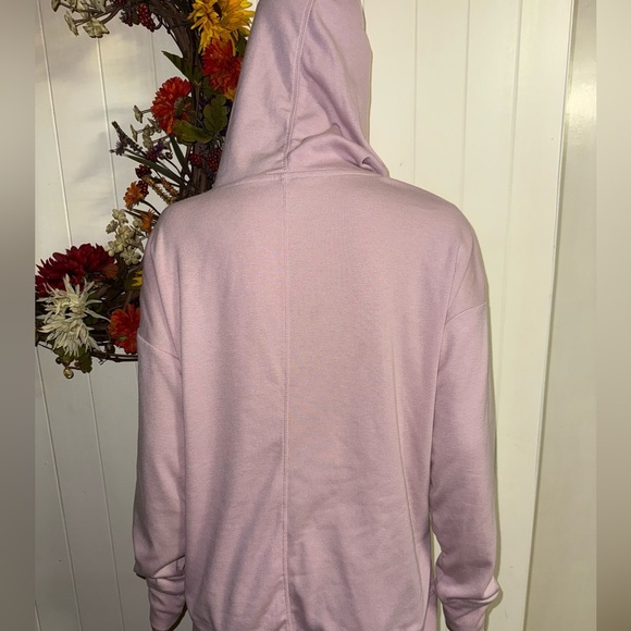 GAIAM Light Pink Pullover Hoodie Athleisure Sweatshirt Size L - Picture 6 of 6
